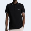디올 CD 아이콘 폴로 셔츠 블랙
