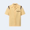 루이비통 엠브로이더리 숏 슬리브드 코튼 보울링 셔츠