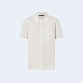 루이비통 모노그램 포인텔 코튼 반소매 셔츠 1ABJ2W
