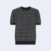 펜디 패브릭 FF 니트 반팔 2COLOR (BLACK) (WHITE)