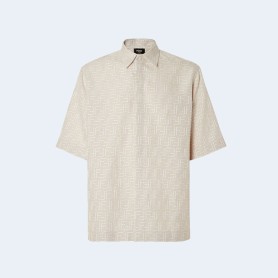 펜디 리넨 FF 자카드 반팔셔츠 2COLOR (BLACK,BEIGE)