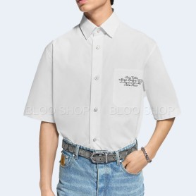 루이비통 엠벨리시드 쇼트 슬리브드 셔츠 1AIMIE