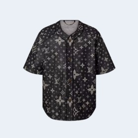 루이비통 모노그램 데님 베이스볼 셔츠