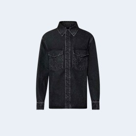 루이비통 데님 오버사이즈 셔츠