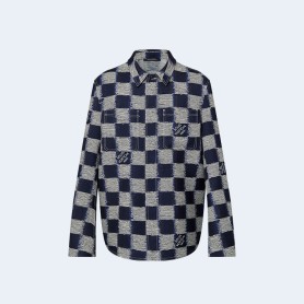 루이비통 다미에 울 오버셔츠 1AFAUP