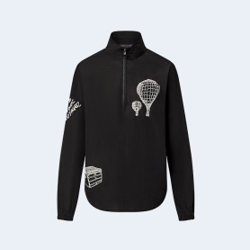 루이비통 엠브로이더드 테크니컬 코튼 집업 셔츠 1ABY2K