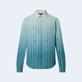 루이비통 다미에 스트라이프 롱 슬리브 셔츠 1AA4W4