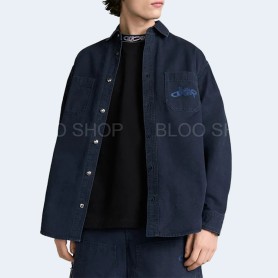 디올 앤 루이스 해밀턴 블루 코튼 셔츠