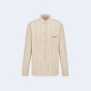 디올 꾸띄르 핀스트라이프 오버셔츠