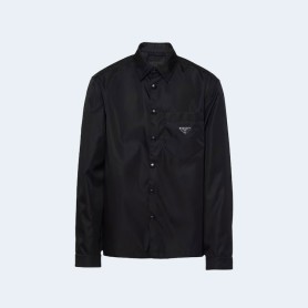 프라다 리나일론 포켓 블랙 셔츠 자켓