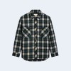 셀린느 오버사이즈 타탄 체크 셔츠