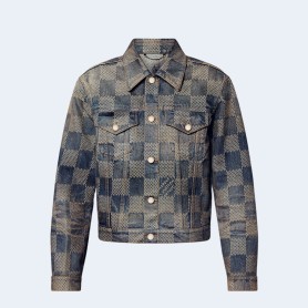 루이비통 다미에 워시드 데님 재킷 1AFWW6