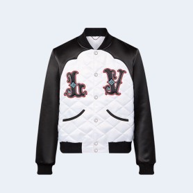 루이비통 바이컬러 새팅 봄버 재킷 1AFWKC