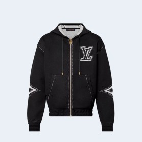 루이비통 그래픽 인타르시아 지퍼 코튼 후드 1AFXKV