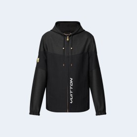 루이비통 테크니컬 후드 코튼 블루종 1AFRGM