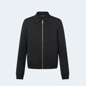 루이비통 엠보스드 테크니컬 울 블루종 1AFYEG