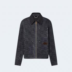 루이비통 다미에 워크웨어 코튼 블루종 1AFWJ0