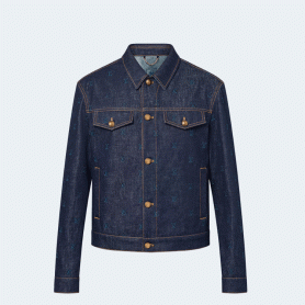 루이비통 엠브로이더드 데님 블루종 1AFYC4