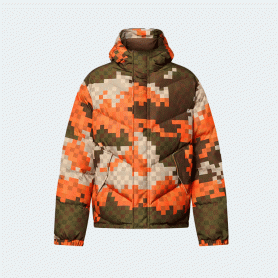 루이비통 프린티드 푸퍼 재킷 1AFXPL