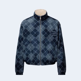 루이비통 데님 플리스 블루종