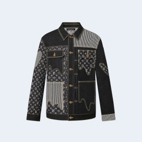 루이비통 모노그램 크레이지 데님 워크웨어 자켓 1A9GEF