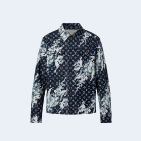 루이비통 모노그램 프린트 데님 자켓 1AF750