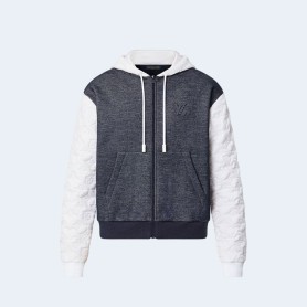 루이비통 하이브리드 모노그램 후드 블루종 1AB5EI