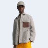 디올 앤드 스톤 아일랜드 그레이 코튼 캔버스 재킷