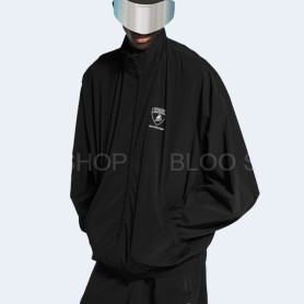 발렌시아가 X 오토모빌리 람보르기니 트랙수트 재킷 블랙