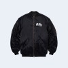 발렌시아가 시티 파리 나일론 봄버 자켓 블랙