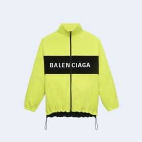 발렌시아가 오버사이즈 울 지퍼 프론트 자켓