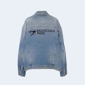 발렌시아가 파리 오버사이즈 데님 자켓