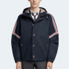 톰브라운 오버사이즈 매킨토시 재킷 블루