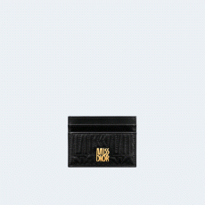 디올 Miss Dior Freesia 카드 지갑 블랙