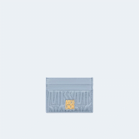 디올 Miss Dior Freesia 카드 지갑 페일블루