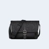 디올 데일리 미디엄 플랩 스트랩백 블랙