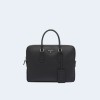 프라다 사피아노 삼각로고 레더 브리프케이스 블랙