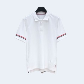 톰브라운 암밴딩 삼선 폴로 셔츠 3COLOR (WHITE) (NAVY) (GRAY)