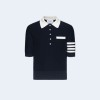 톰브라운 코튼 헥터 리버스 폴로 셔츠 3COLOR (WHITE) (BLACK) (GRAY)