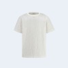 디올 오블리크 릴렉스드 핏 티셔츠 화이트