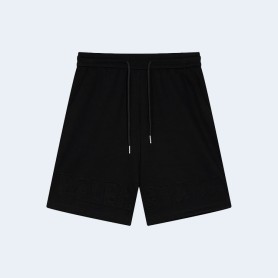 발렌시아가 하드웨어 로고 쇼츠 블랙