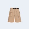 디올 카고 버뮤다 코튼 블렌드 쇼츠 베이지