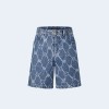 루이비통 모노그램 프린티드 데님 쇼츠 1AFQFF