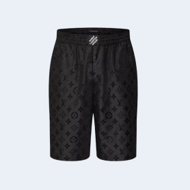 루이비통 모노그램 무아르 자카드 실크 쇼츠