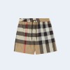 버버리 체크 스윔 쇼츠
