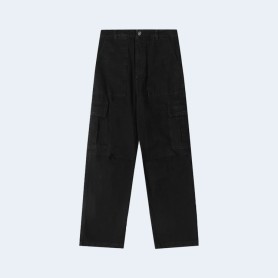 발렌시아가 파리스 헤비 듀티 블랙 데님 팬츠