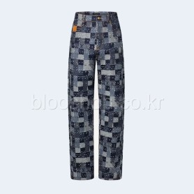 루이비통 x Nigo 다미에 데님 스케이트 팬츠