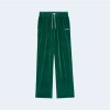 셀린느 벨벳 저지 그린 트랙 팬츠