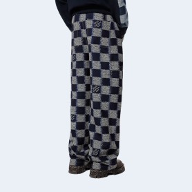 루이비통 다미에 울 워크웨어 팬츠