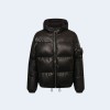 프라다 가죽 레더 다운 패딩